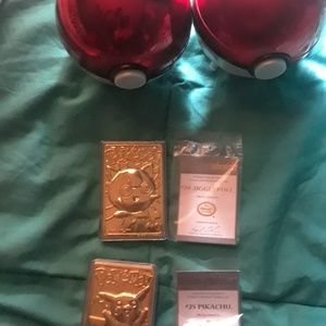 Pokemon 23 gold platted